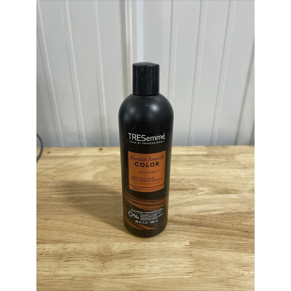 3 Bottles Tresemme Professionals Keratin Smooth Color Anti‎ Fade Shampoo